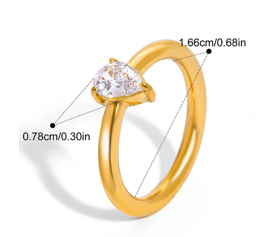 Stainless steel ring