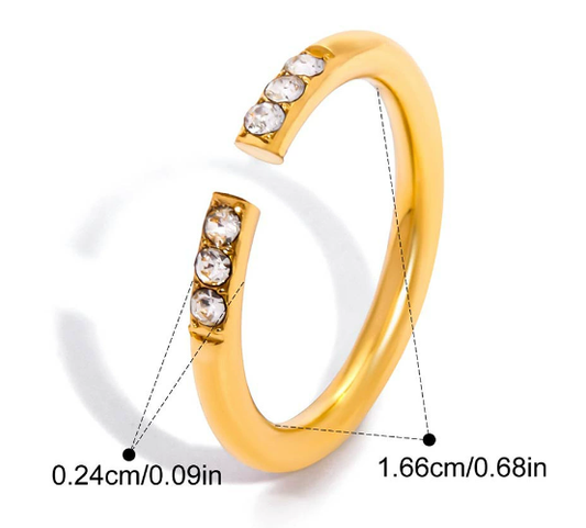 Stainless steel ring