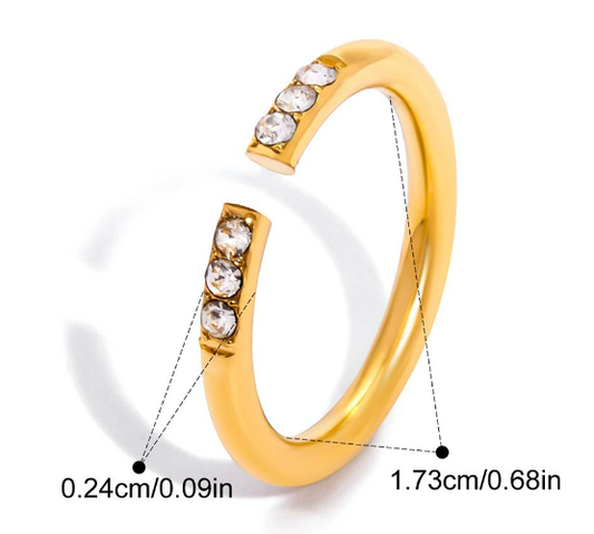 Stainless steel ring