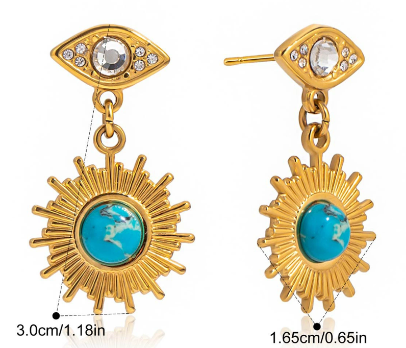 Stainless steel earrings