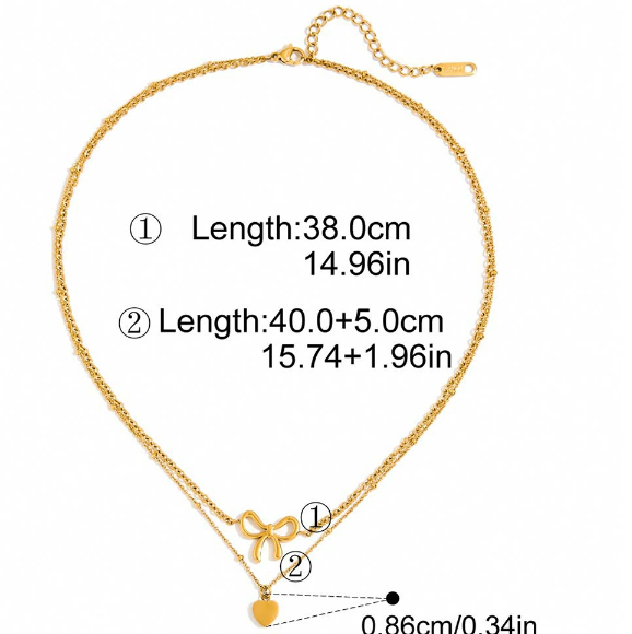 Stainless steel necklaces