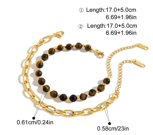 Stainless steel bracelet