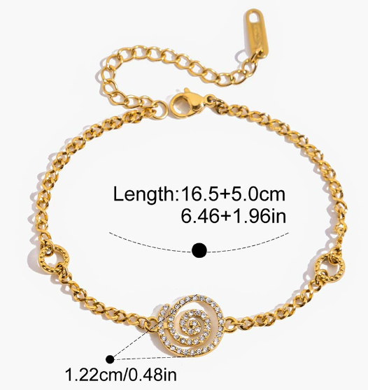 Stainless steel bracelet