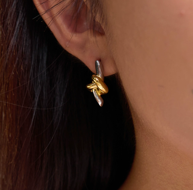 Stainless steel earrings