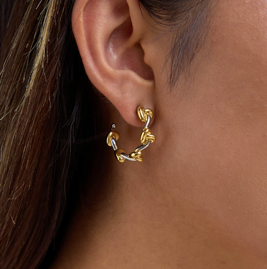 Stainless steel earrings