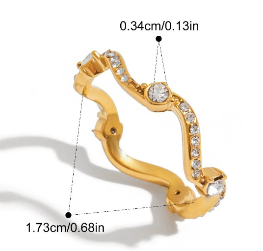 Stainless steel ring