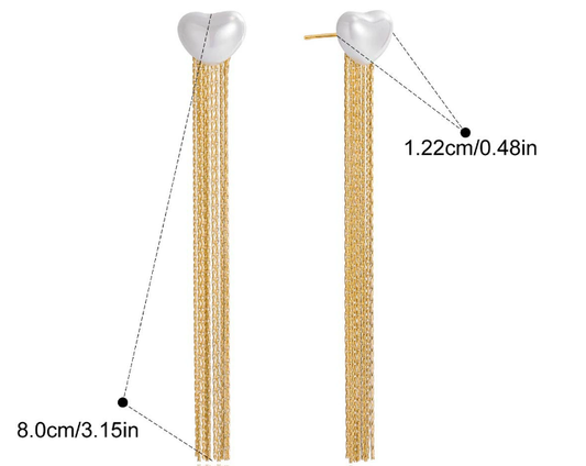 Stainless steel earrings