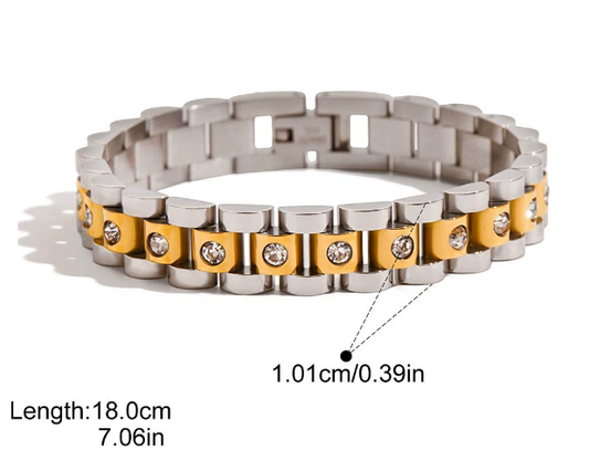 Stainless steel bracelet