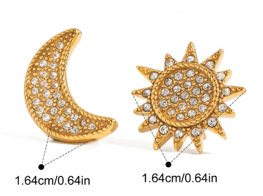 Stainless steel earrings