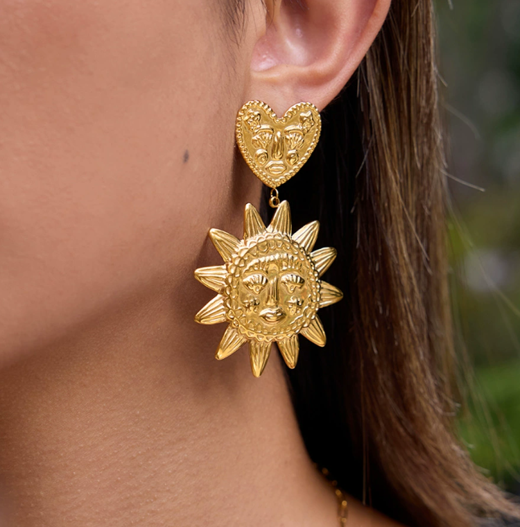 Stainless steel earrings