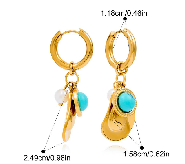 Stainless steel earrings