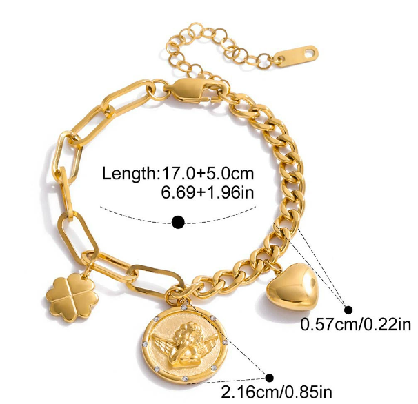 Stainless steel bracelet