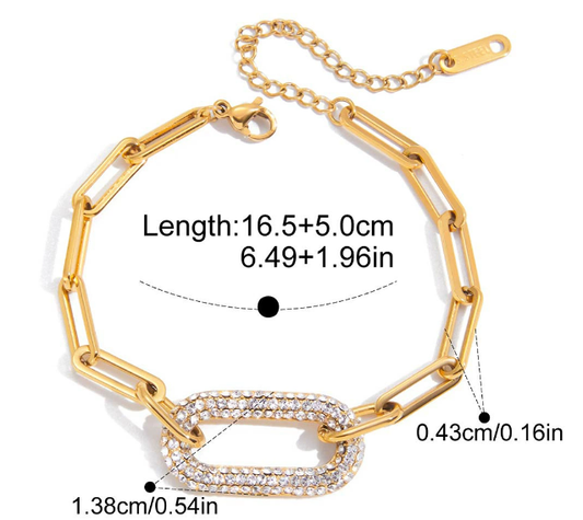 Stainless steel bracelet