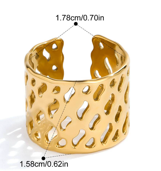 Stainless steel ring