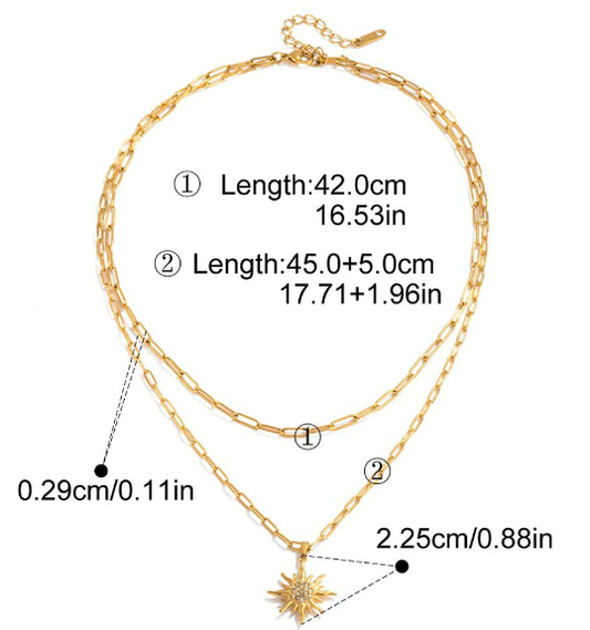 Stainless steel necklaces