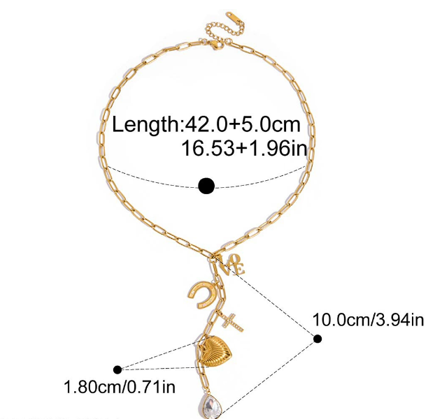 Stainless steel necklaces