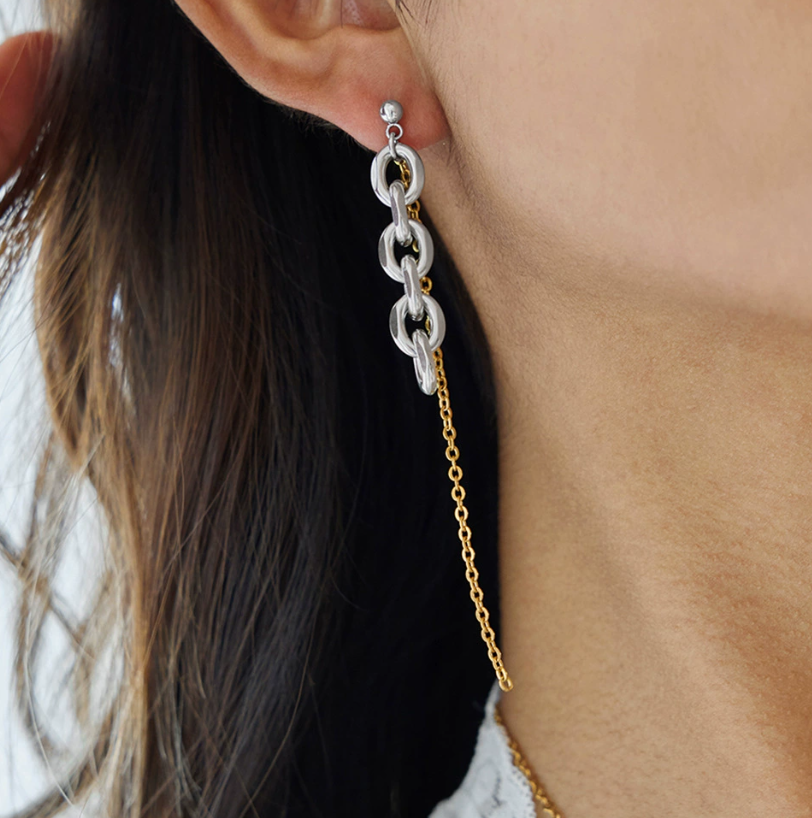 Stainless steel earrings