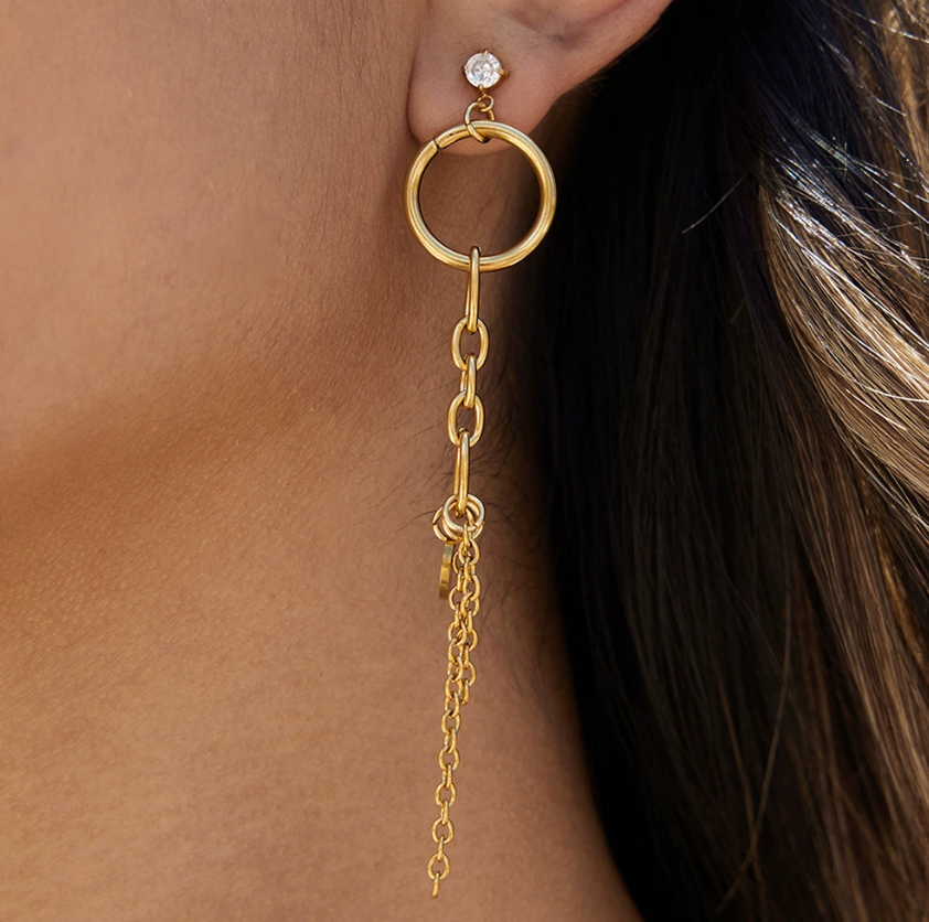 Stainless steel earrings