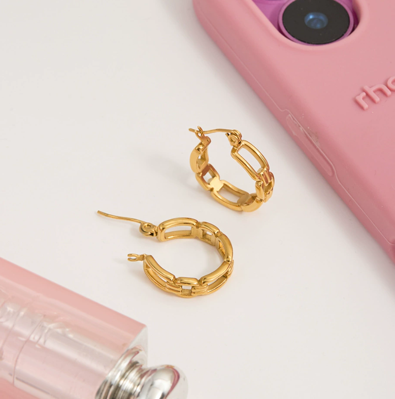 Stainless steel earrings