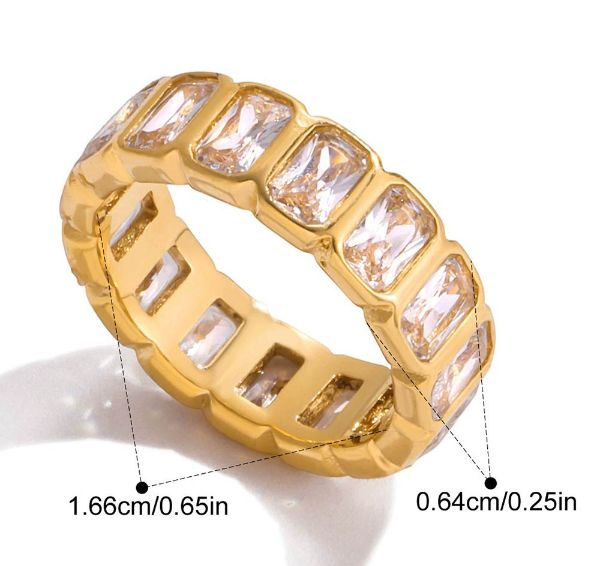 Stainless steel ring