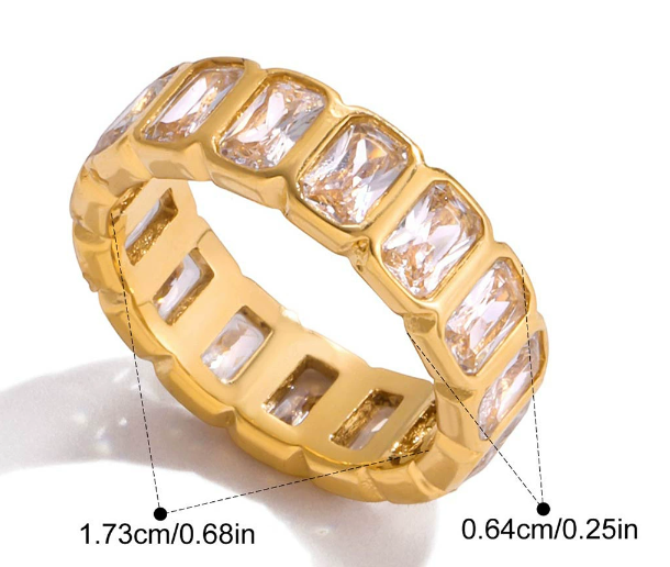 Stainless steel ring