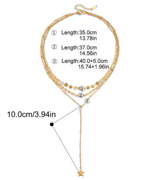 Stainless steel necklaces