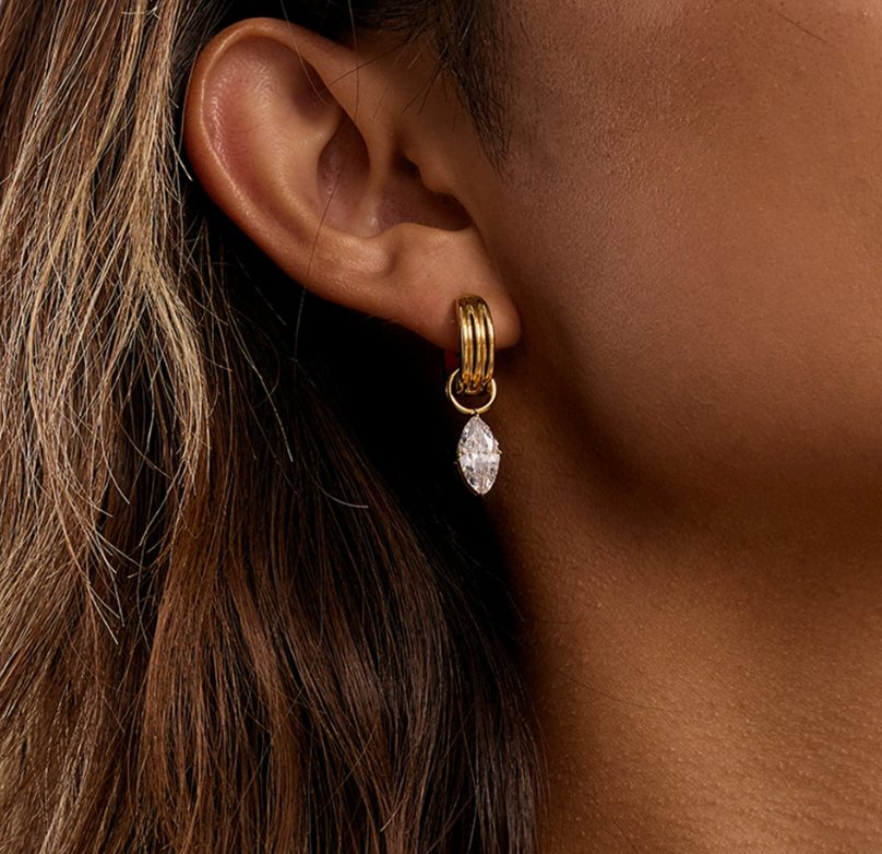 Stainless steel earrings