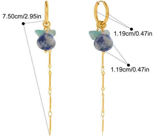 Stainless steel earrings