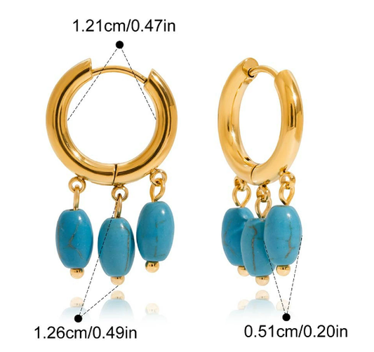 Stainless steel earrings