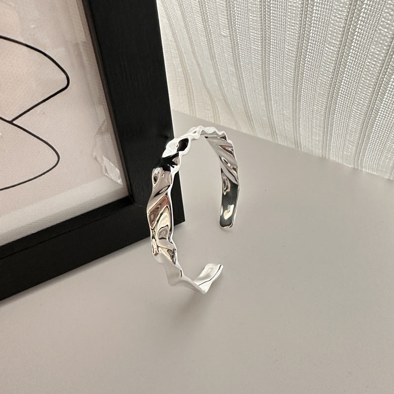 925 Sterling Silver Chic Bracelet Bangle