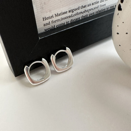 925 Sterling Silver Hoop Earrings