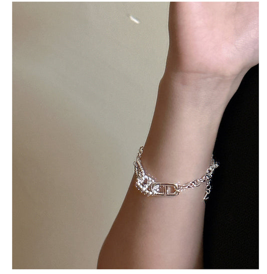925 Sterling Silver Bracelet / Bange