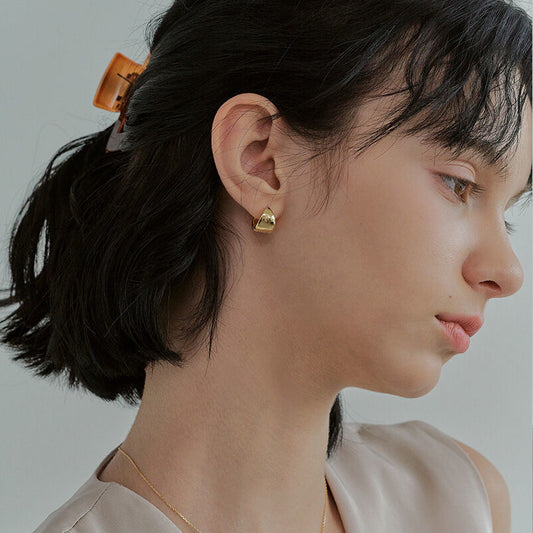 High sense circular earring