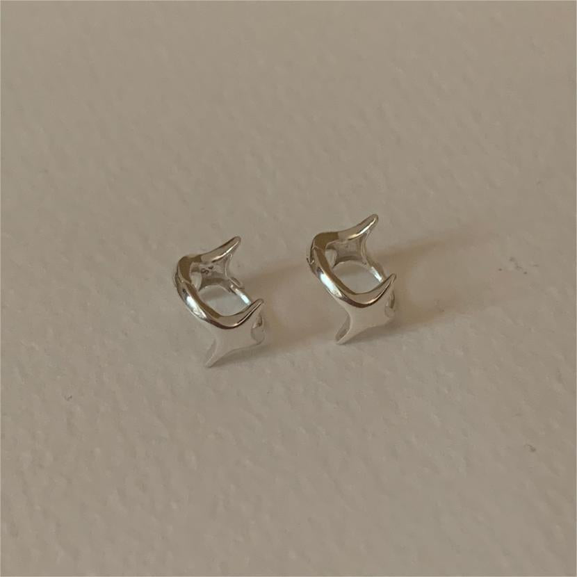 925 sterling silver fashion Star earring – tolovejewelry