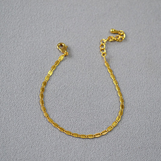 Fashion Brass Chain Bracelet Bangle