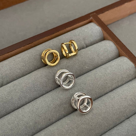 925 Sterling Silver Chic Earrings