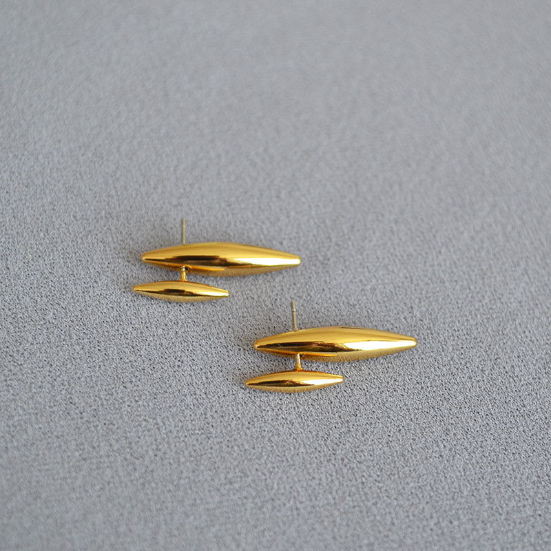 Brass Chic Earrings