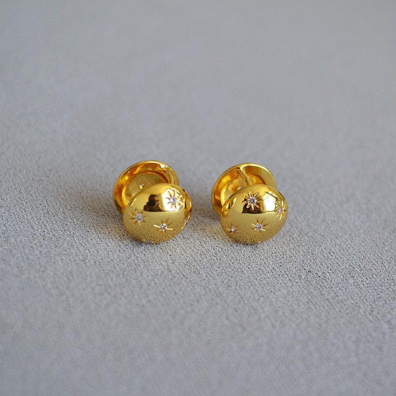 Brass Sunny Earrings