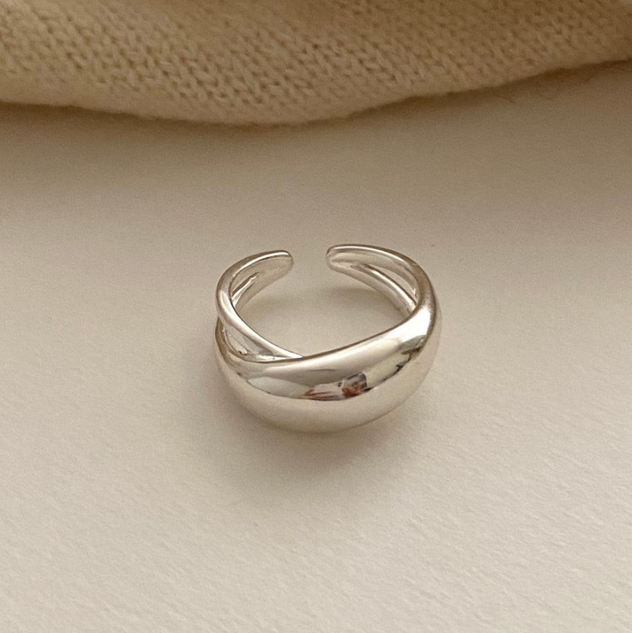 925 Sterling Silver High Polish Ring