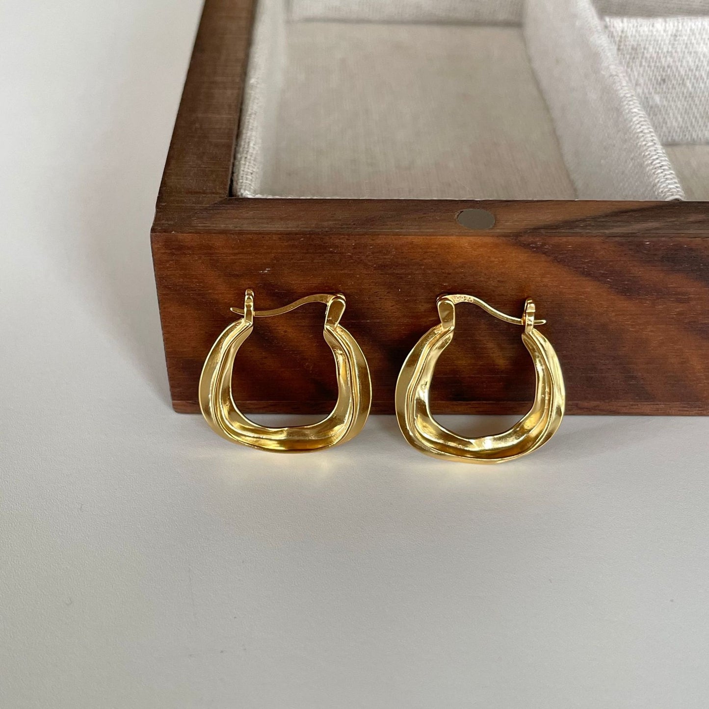 925 Sterling Silver Hoop Earrings