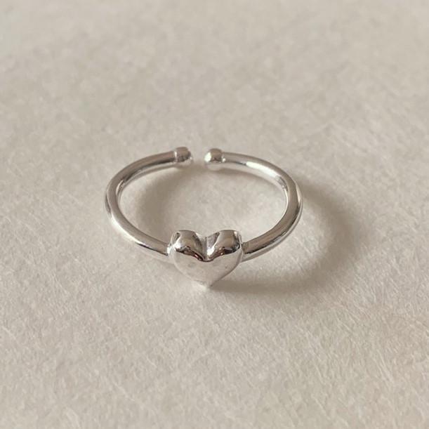 925 Sterling Silver Heart Ring