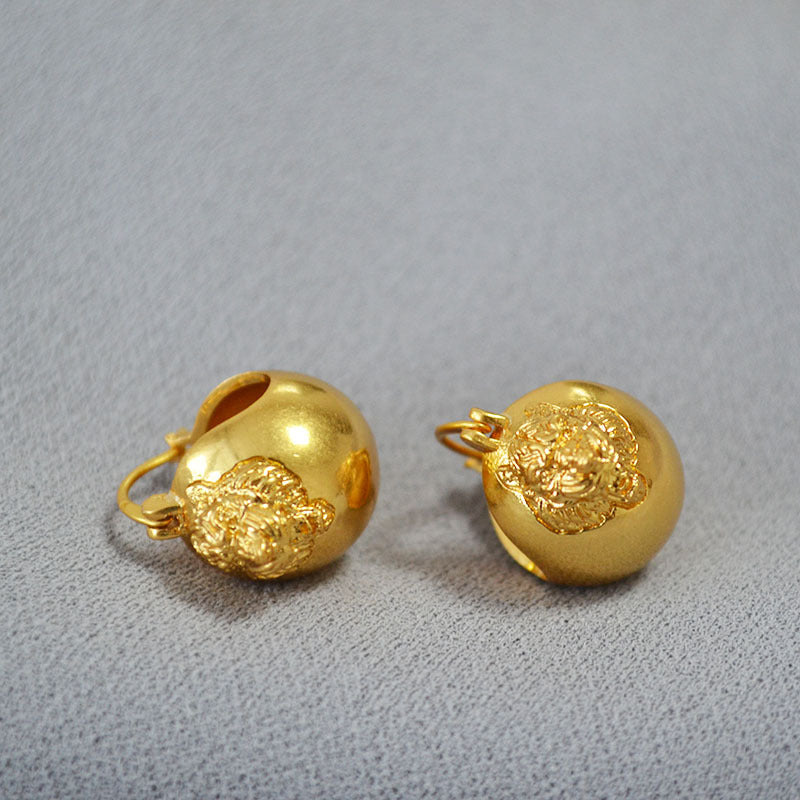 Brass Vintage Earrings