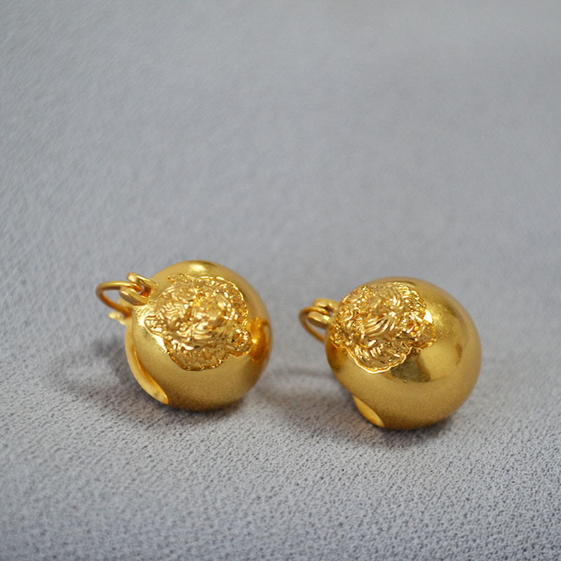 Brass Vintage Earrings