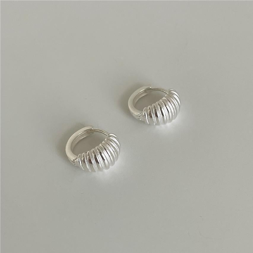 925 Sterling Silver Hoop Earrings