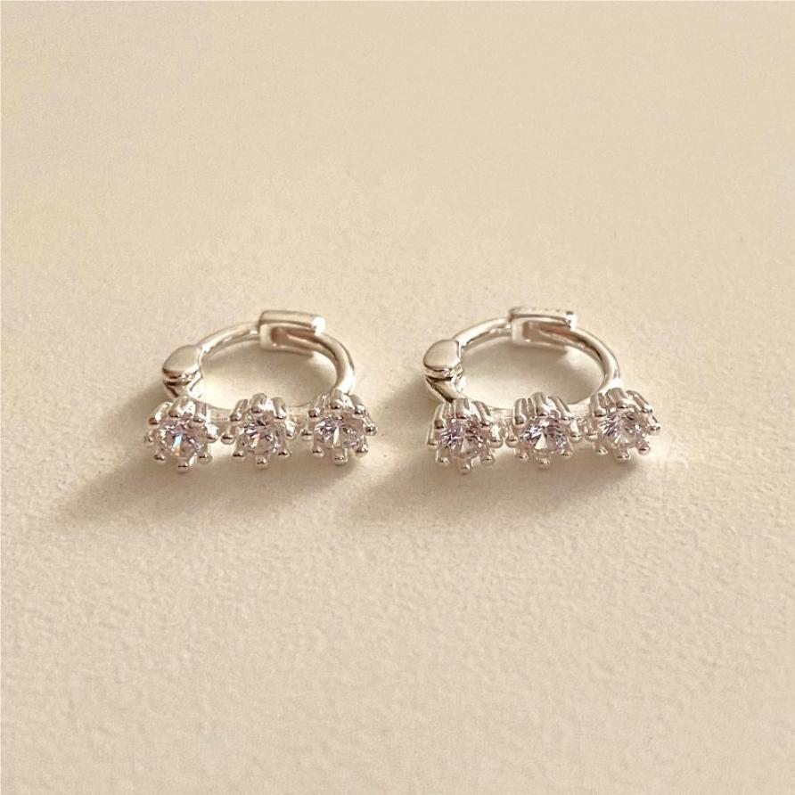 925 Sterling Silver Small Hoop Earrings