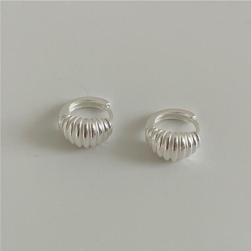 925 Sterling Silver Hoop Earrings