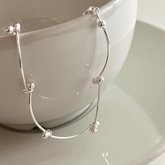 925 Sterling Silver Elegant Bracelet Bangle