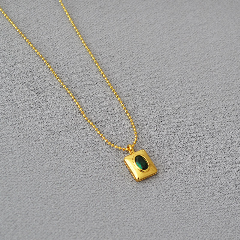 Brass Ball Chain Necklace