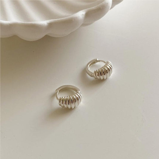 925 Sterling Silver Hoop Earrings