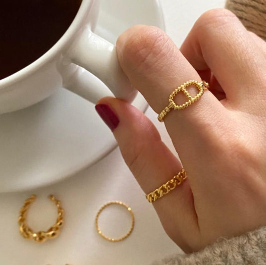 925 Sterling Silver Trendy Ring